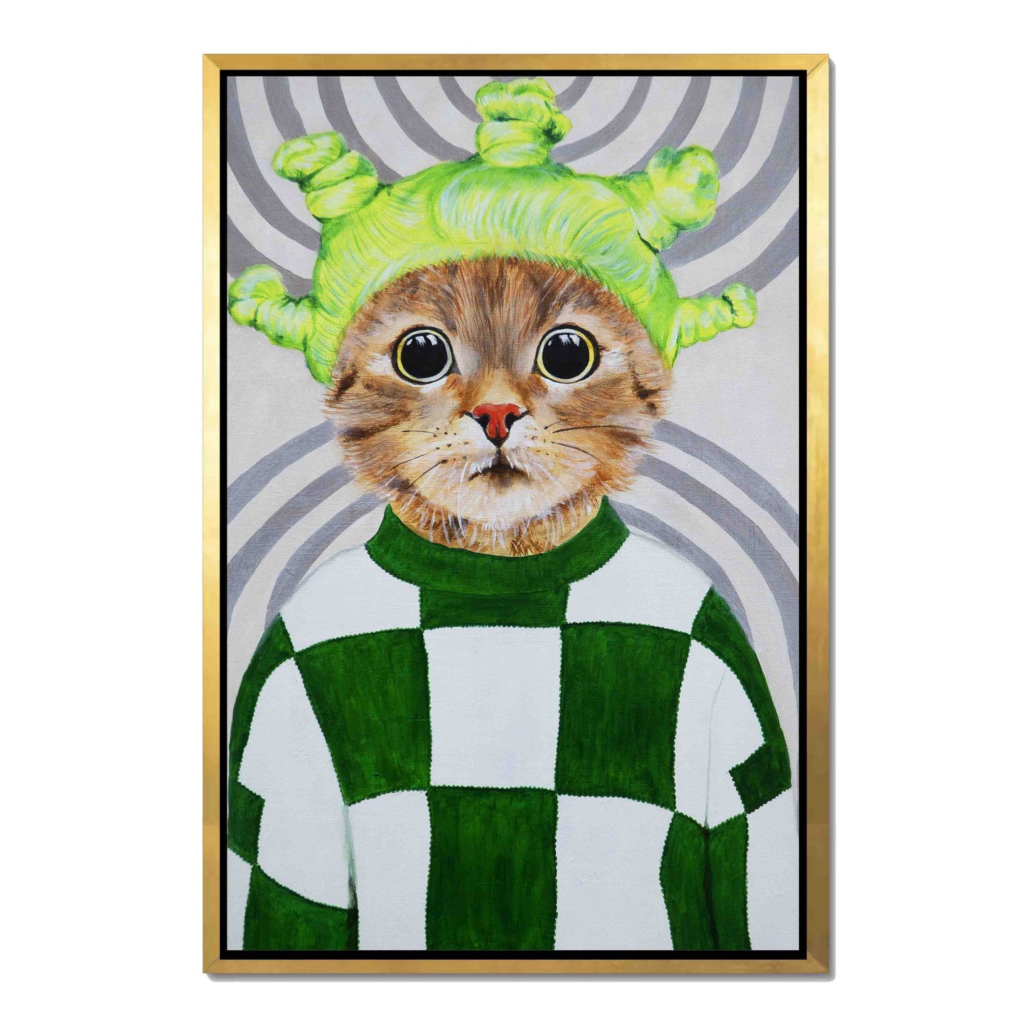 RETRO CAT | CANVAS
