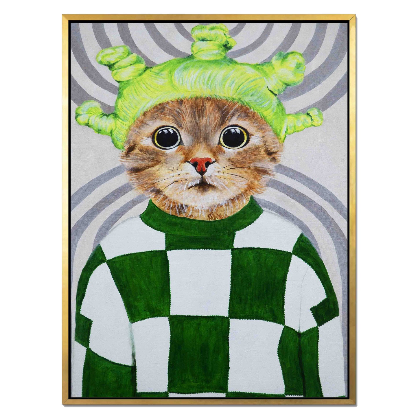 RETRO CAT | CANVAS