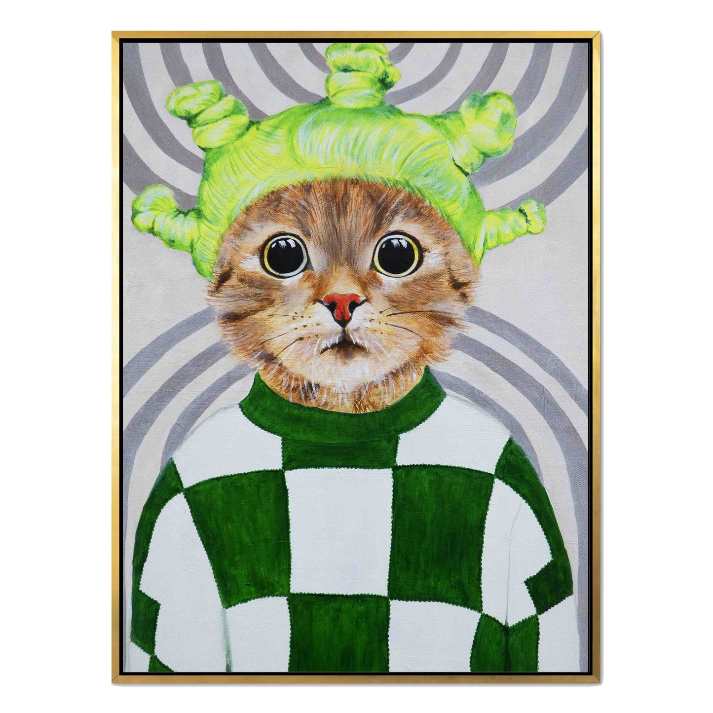 RETRO CAT | CANVAS