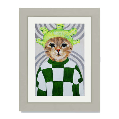 RETRO CAT | PRINT