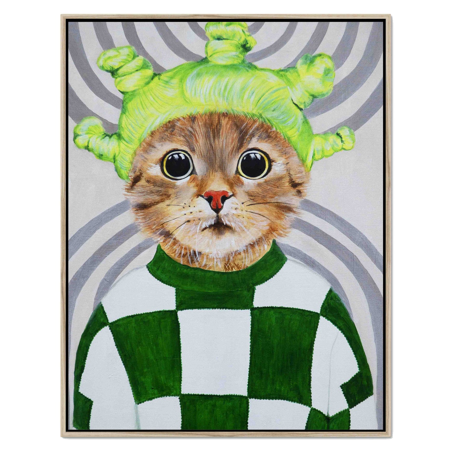 RETRO CAT | CANVAS