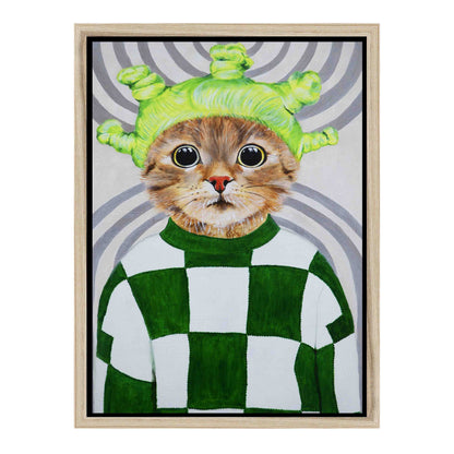 RETRO CAT | CANVAS