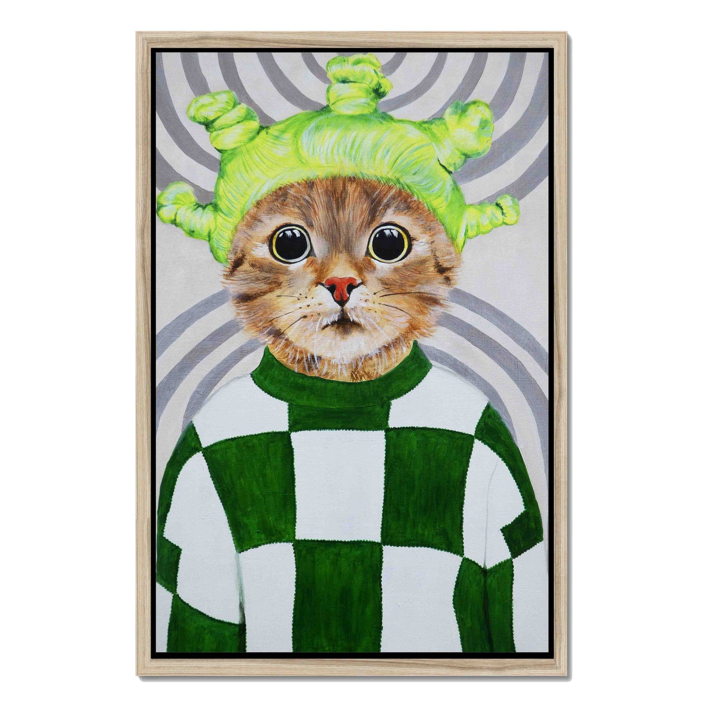 RETRO CAT | CANVAS