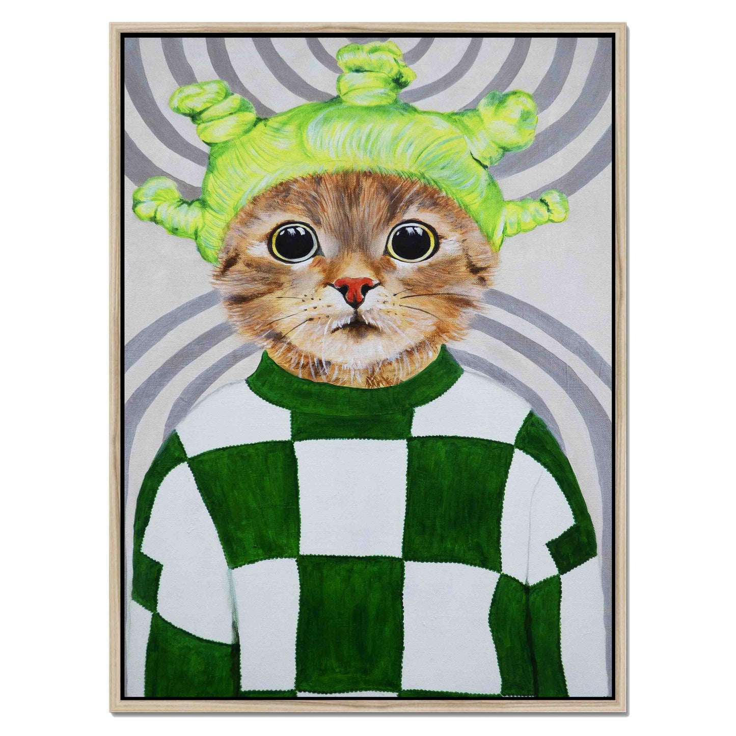 RETRO CAT | CANVAS