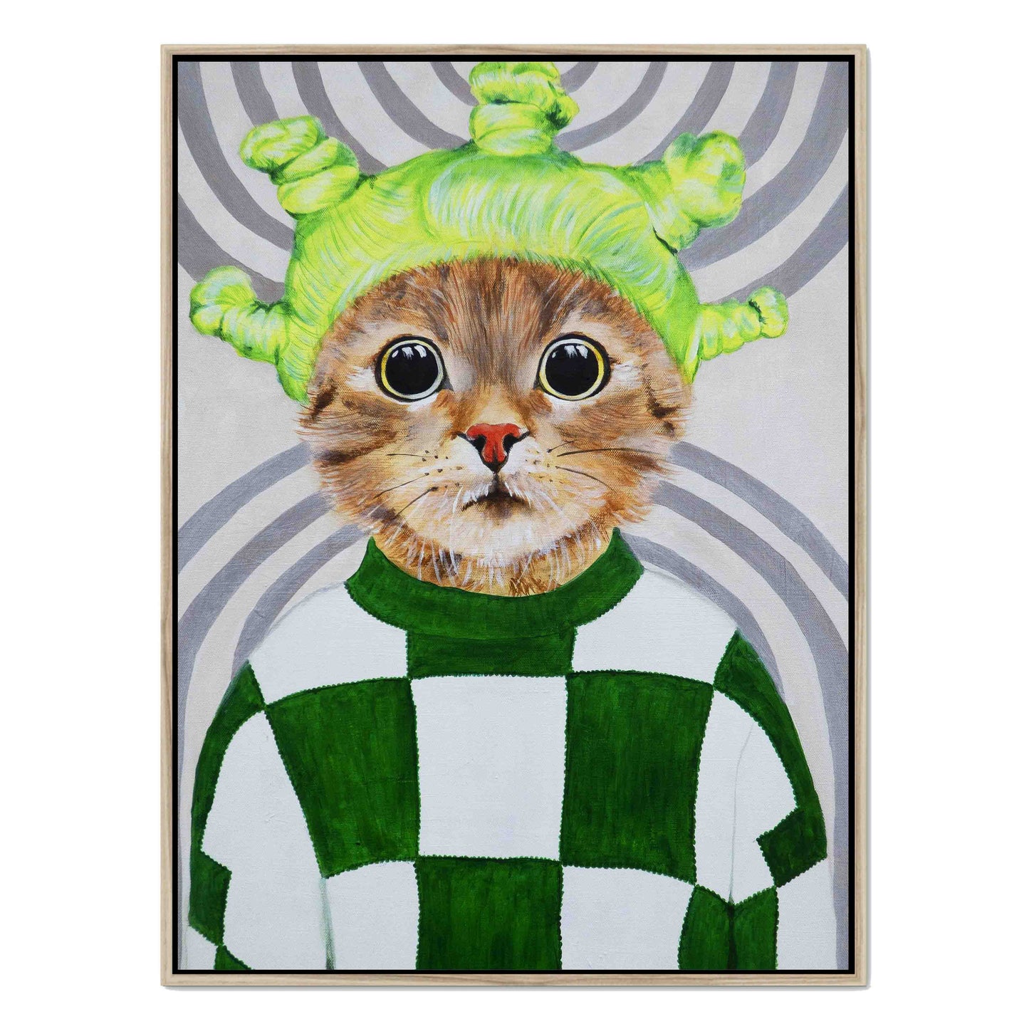 RETRO CAT | CANVAS