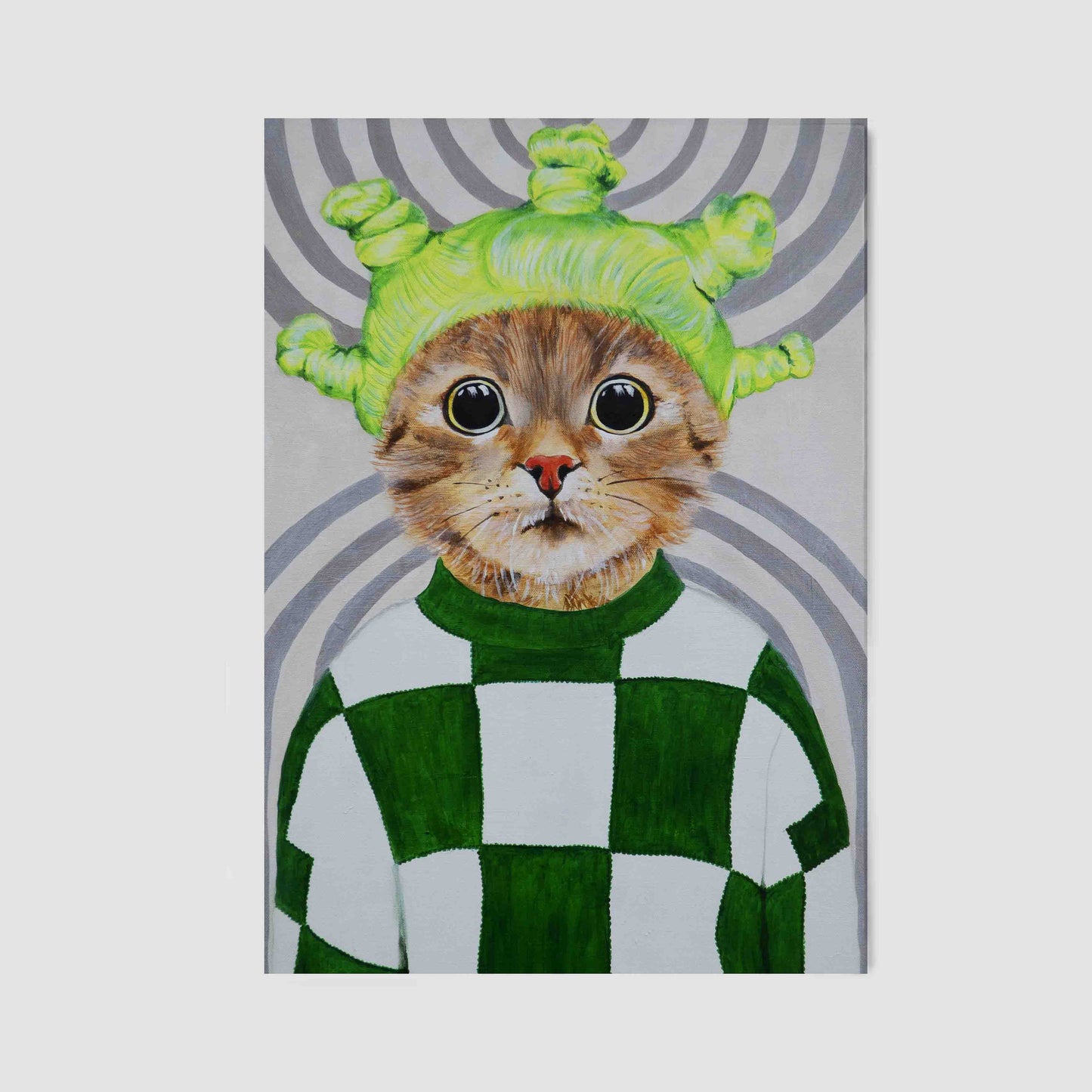 RETRO CAT | CANVAS