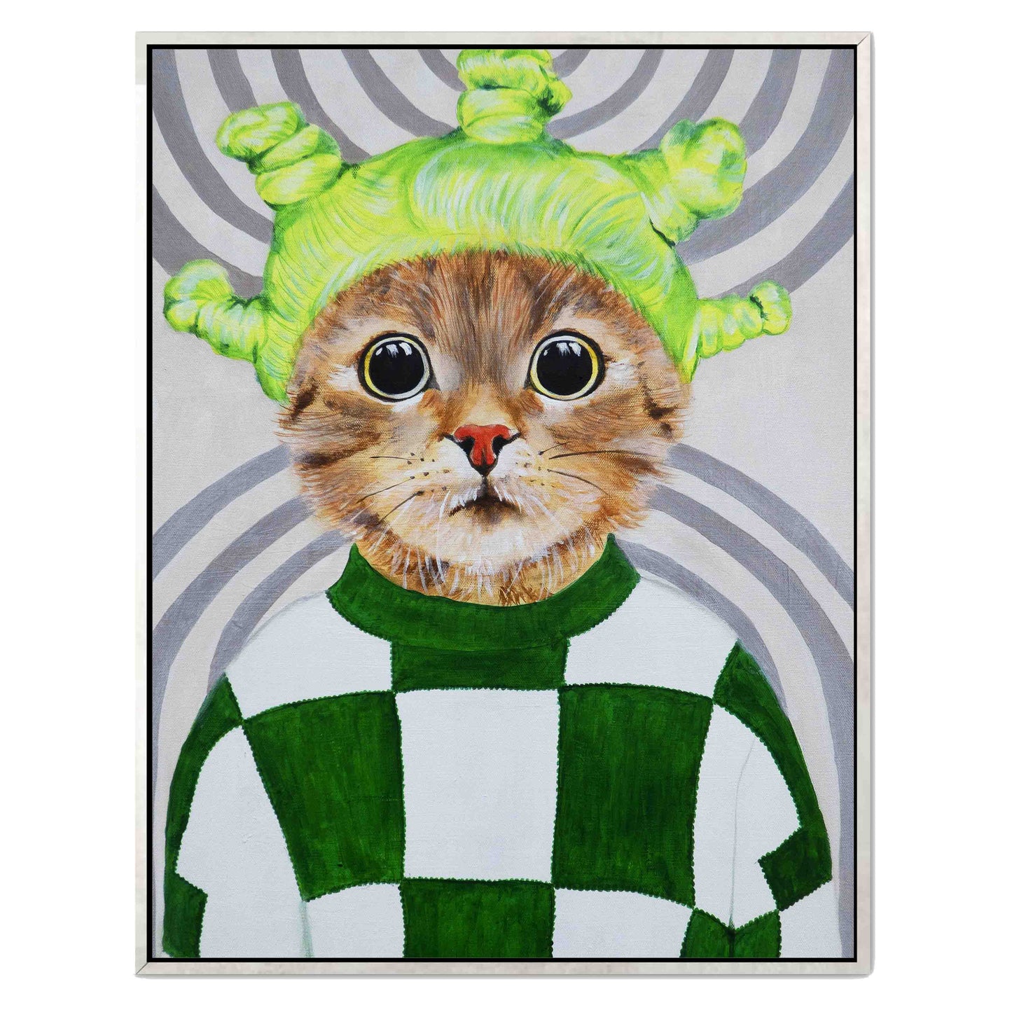 RETRO CAT | CANVAS