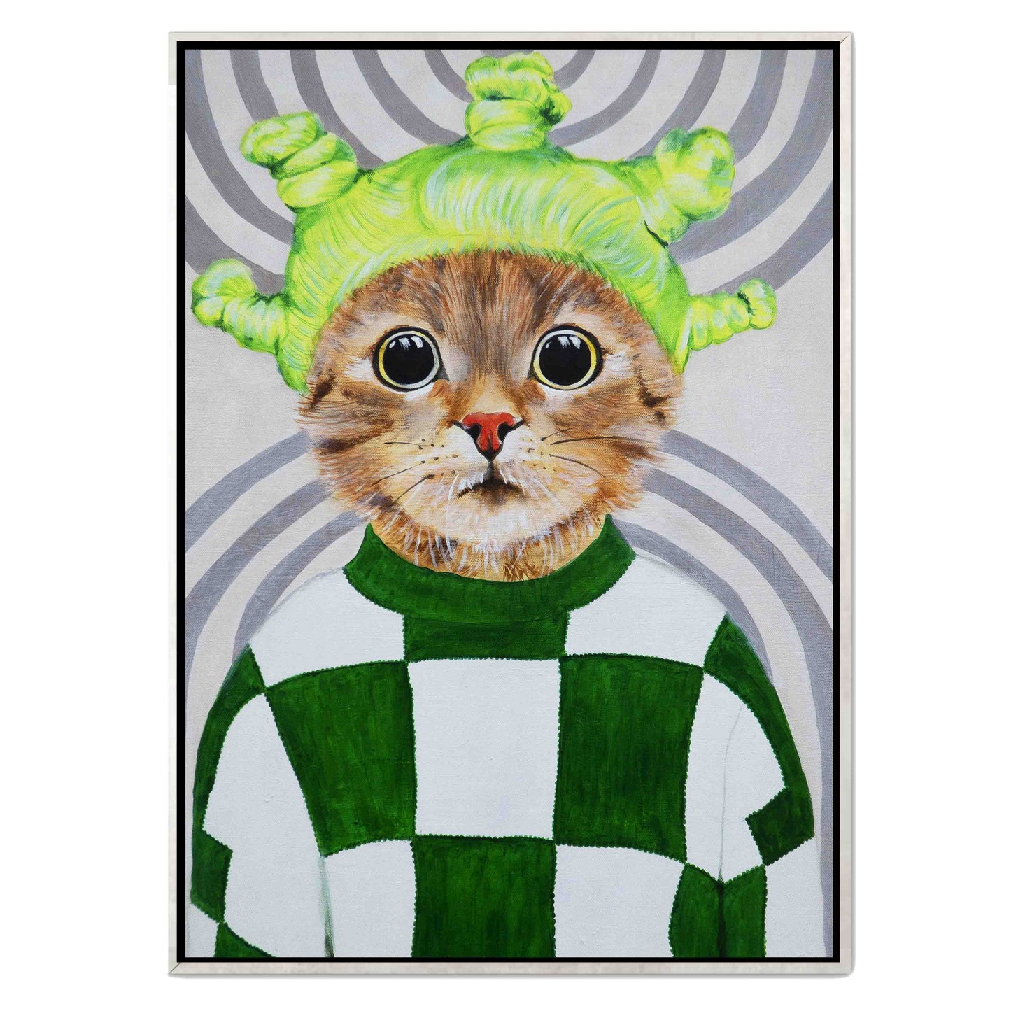 RETRO CAT | CANVAS
