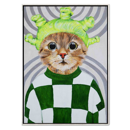 RETRO CAT | CANVAS