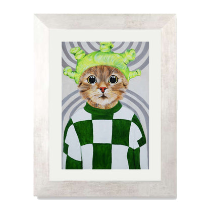 RETRO CAT | PRINT