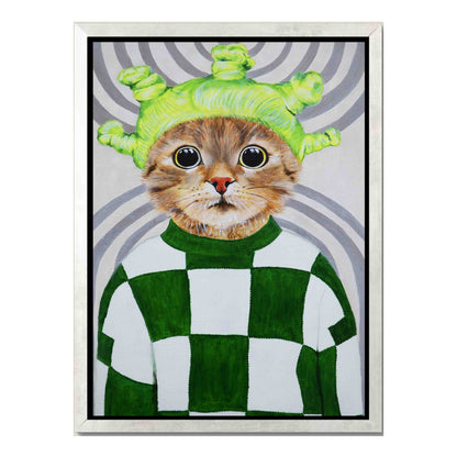 RETRO CAT | CANVAS