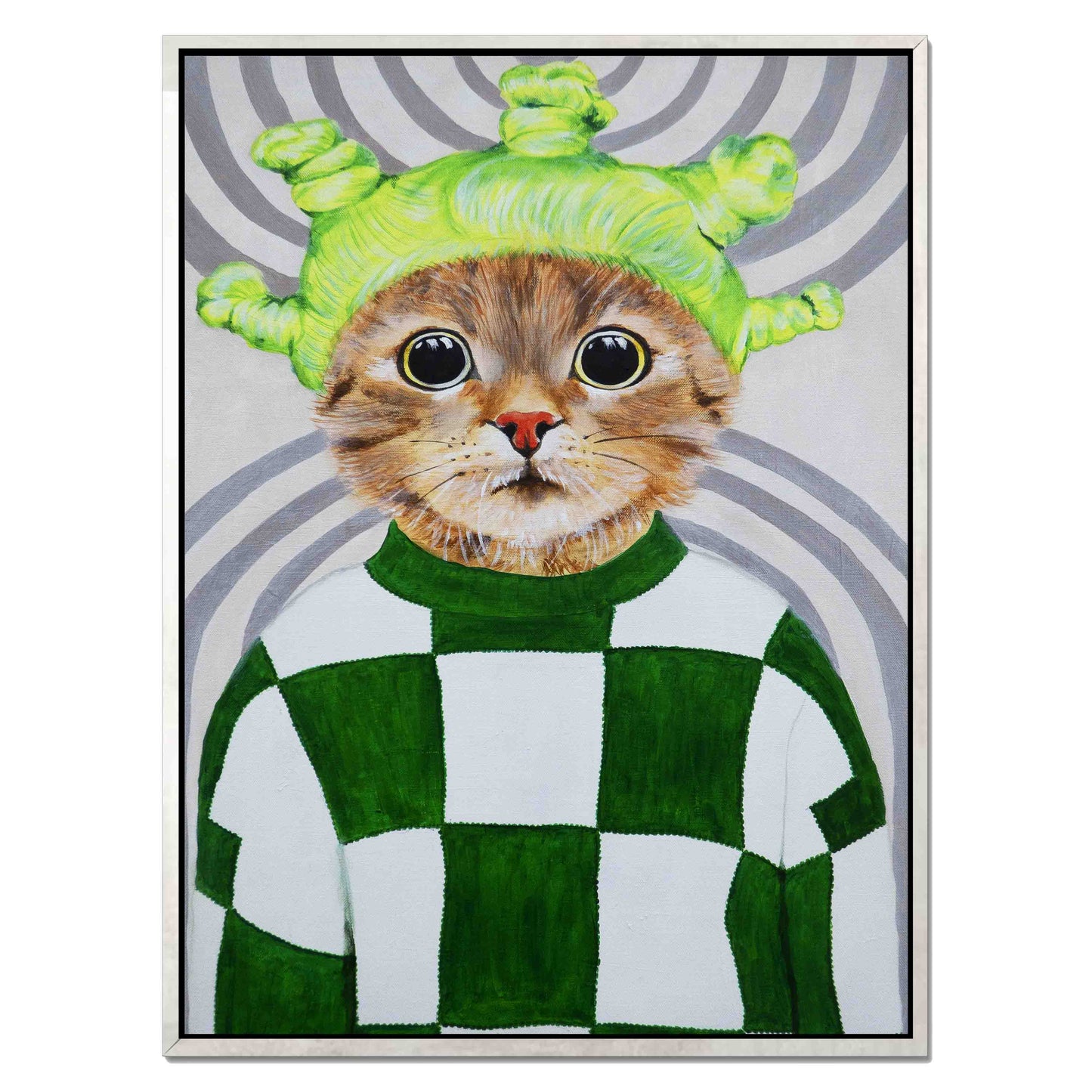 RETRO CAT | CANVAS