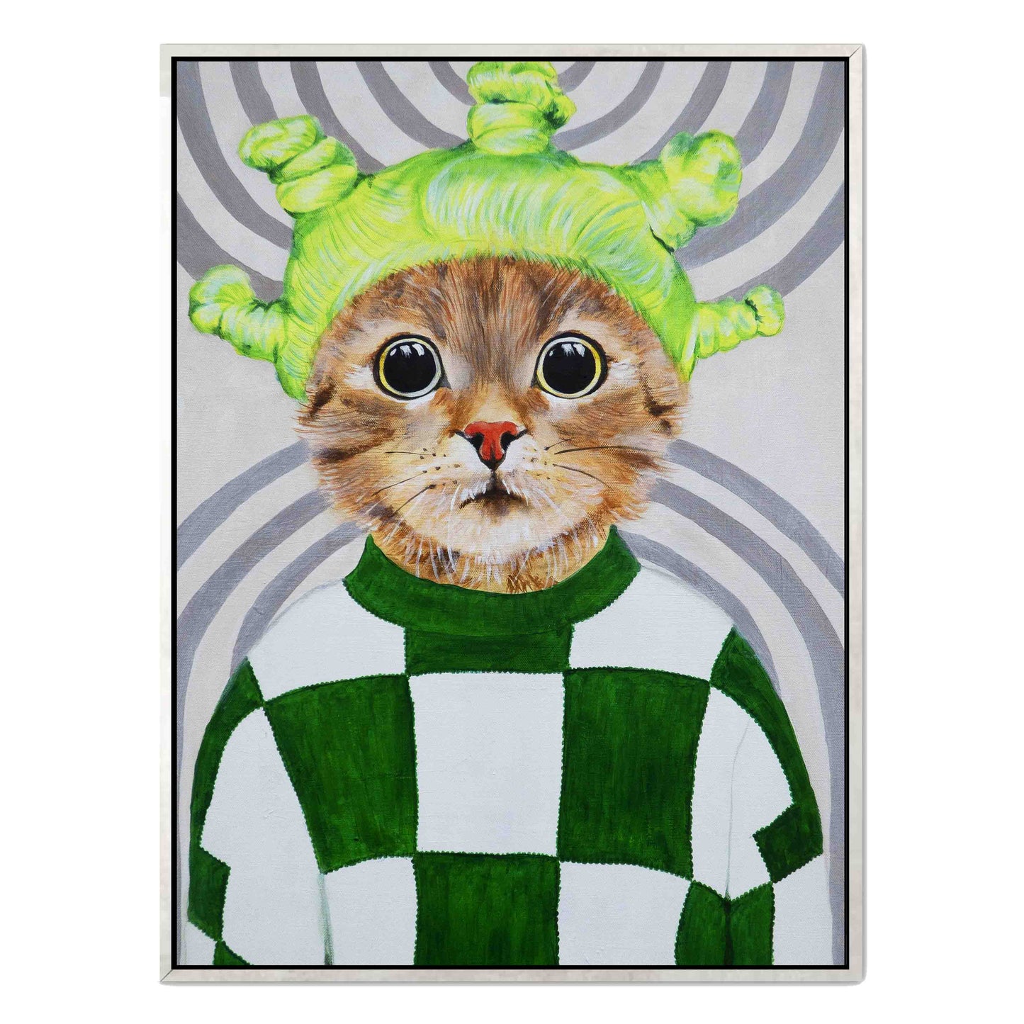 RETRO CAT | CANVAS