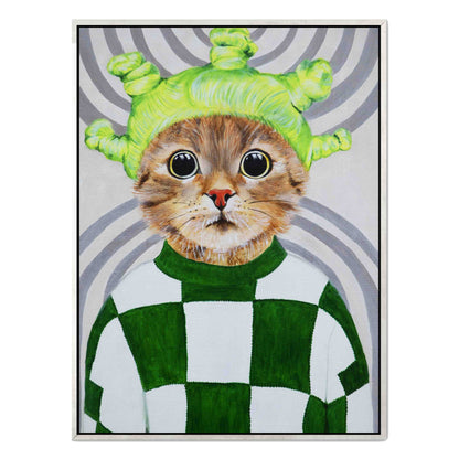 RETRO CAT | CANVAS