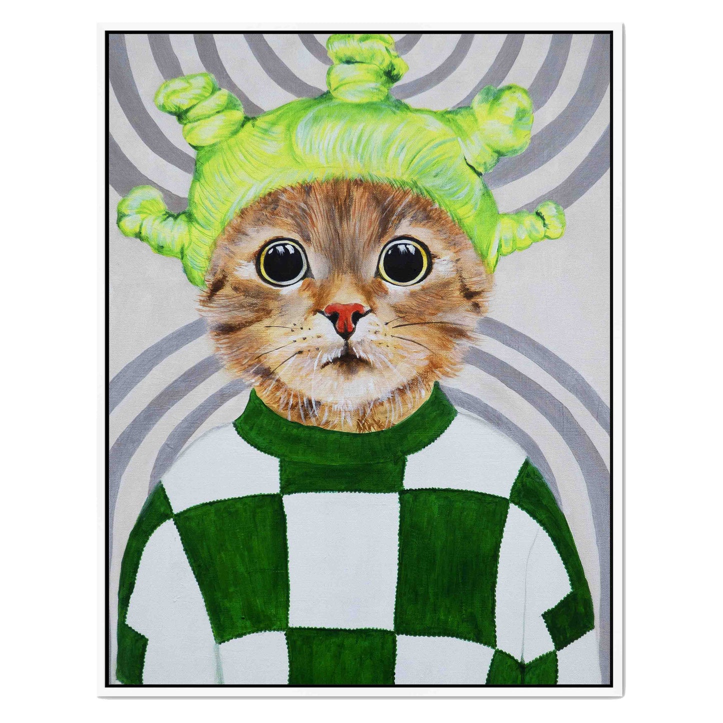 RETRO CAT | CANVAS