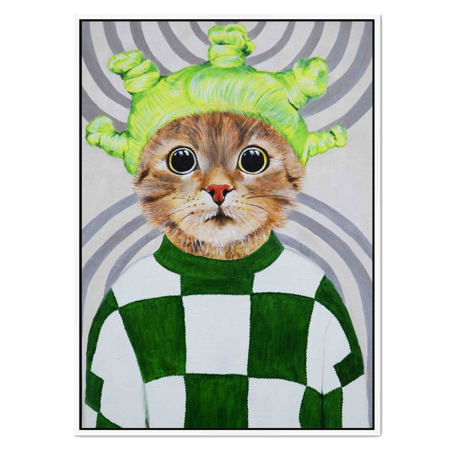 RETRO CAT | CANVAS
