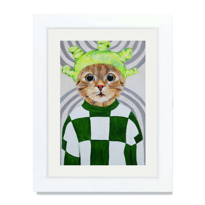 RETRO CAT | PRINT