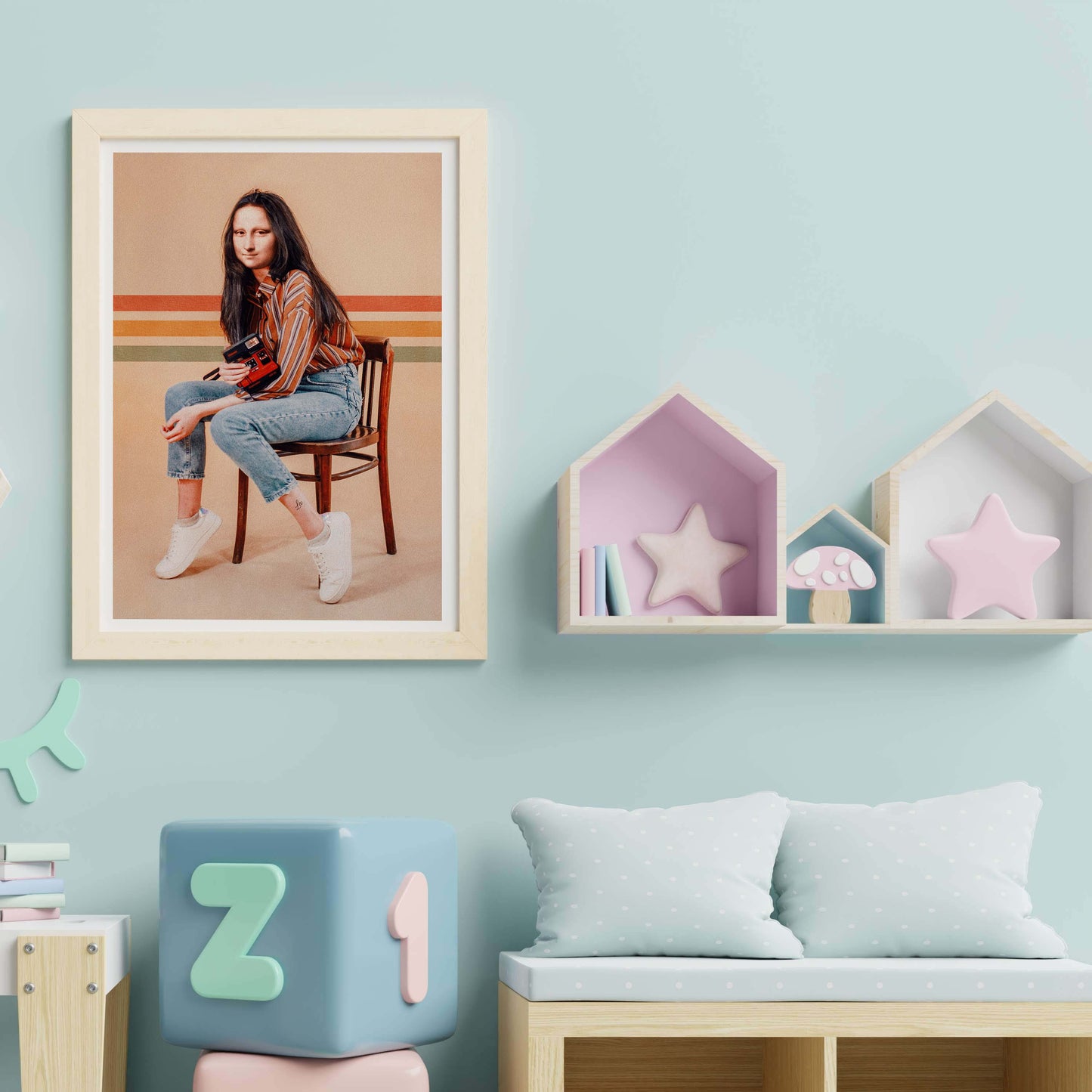 RETRO MONA | PRINT
