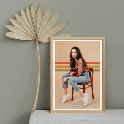 RETRO MONA | PRINT