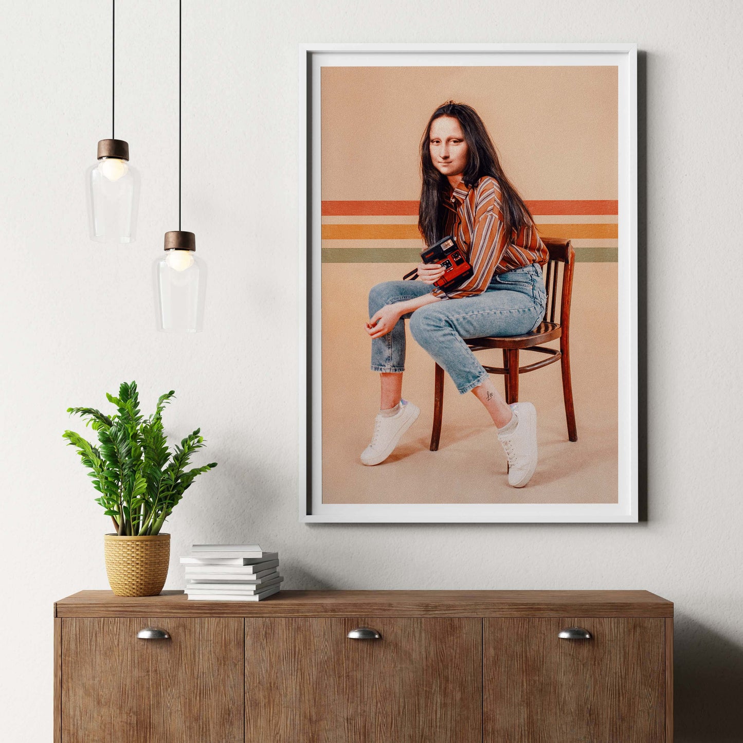 RETRO MONA | PRINT