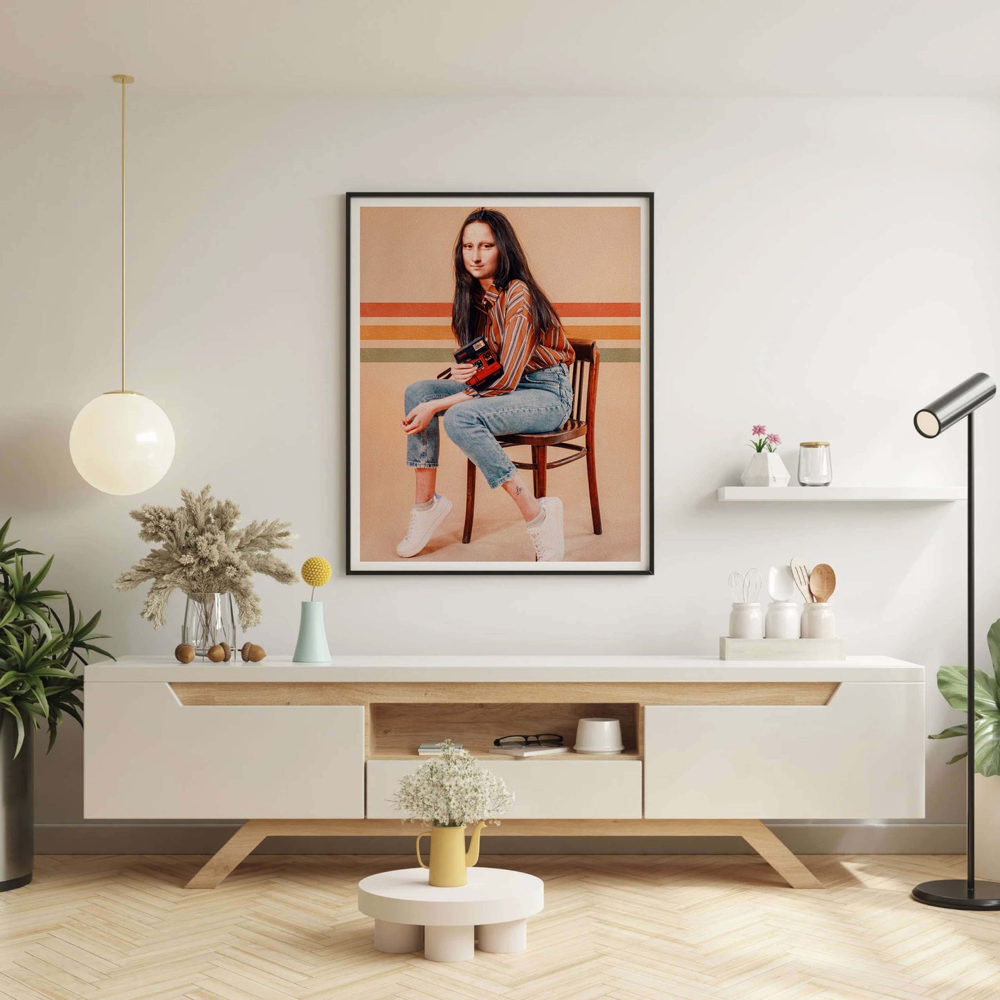 RETRO MONA | PRINT