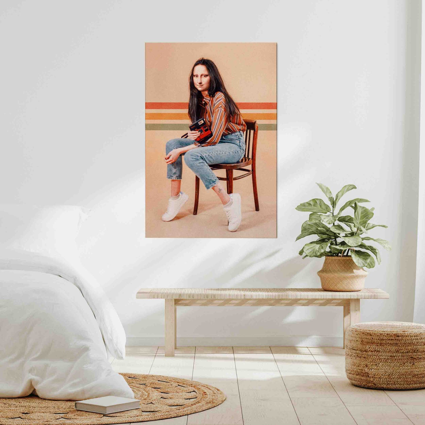 RETRO MONA | CANVAS