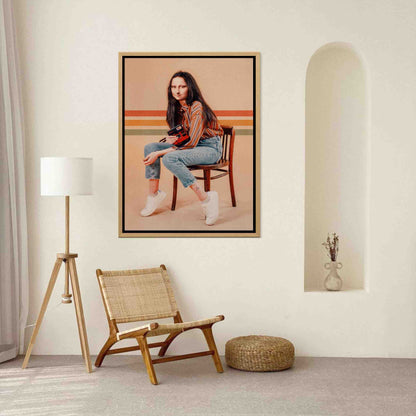 RETRO MONA | CANVAS