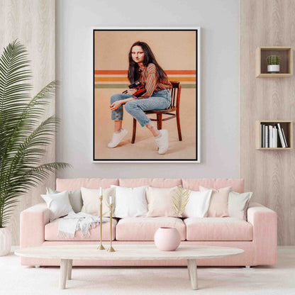 RETRO MONA | CANVAS