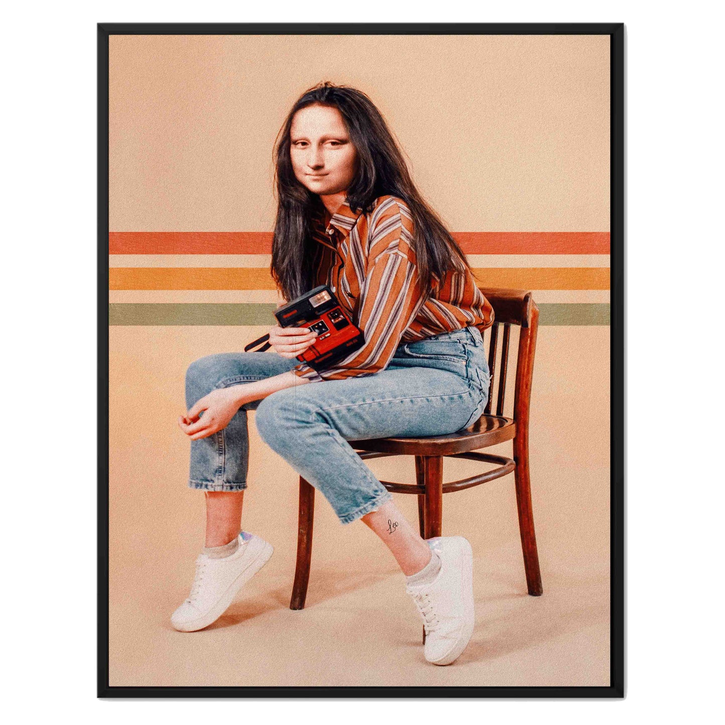 RETRO MONA | CANVAS