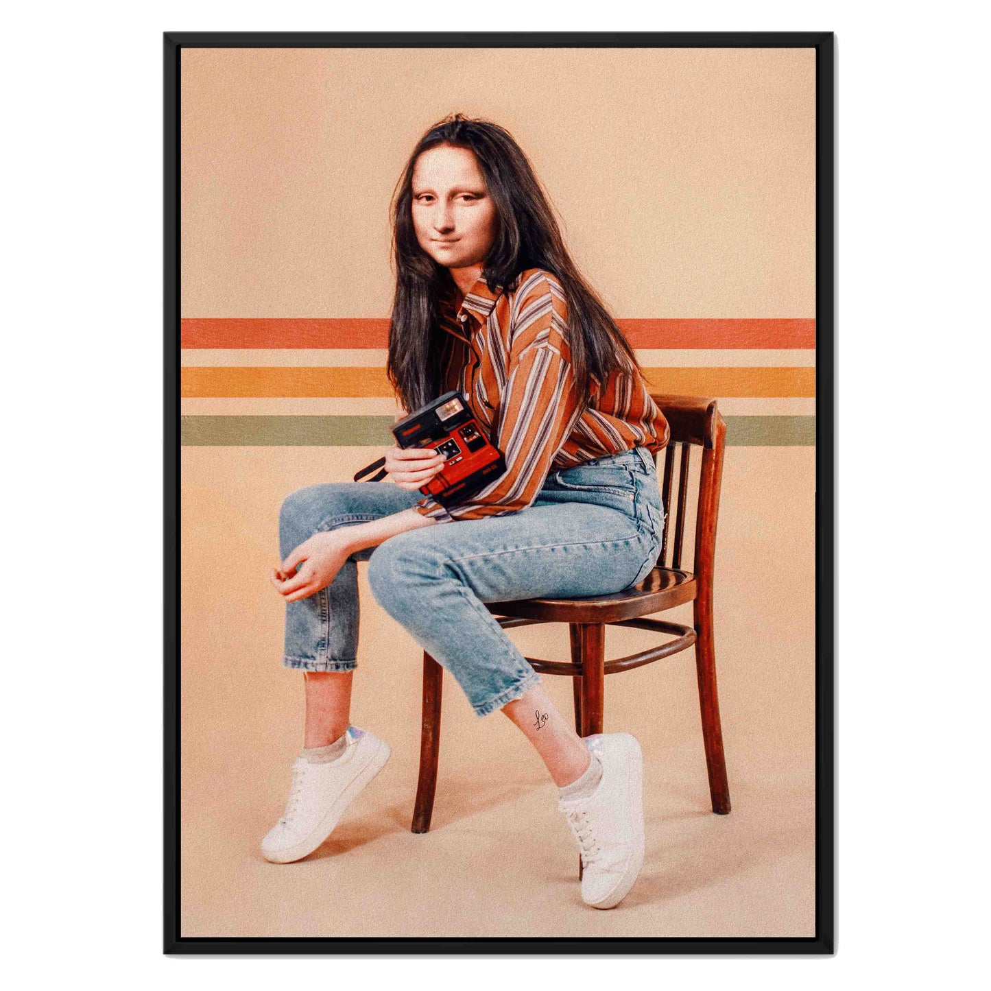 RETRO MONA | CANVAS