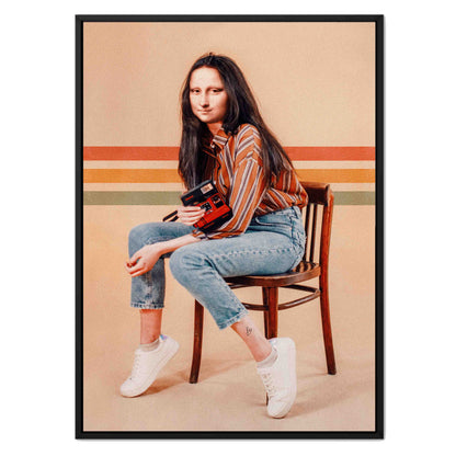RETRO MONA | CANVAS