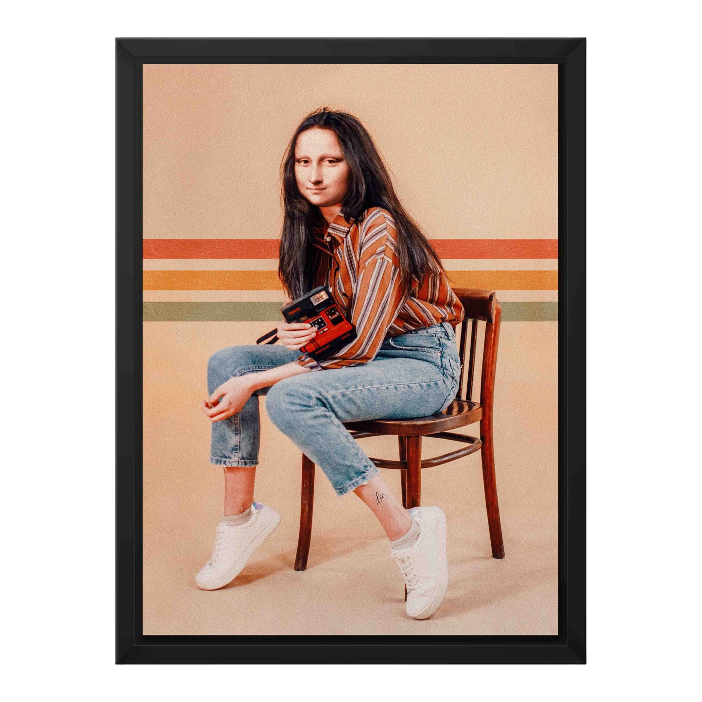RETRO MONA | CANVAS