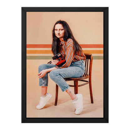 RETRO MONA | CANVAS