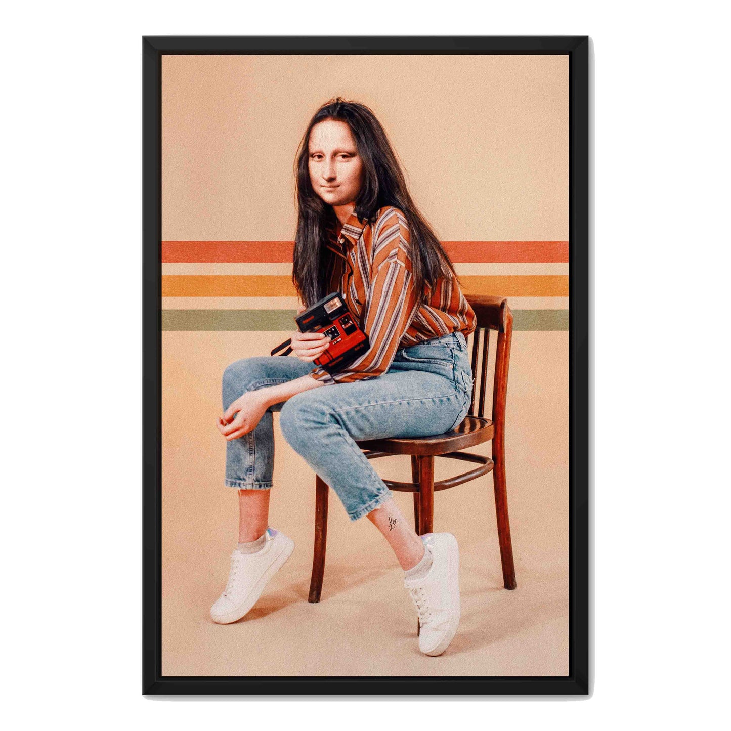 RETRO MONA | CANVAS