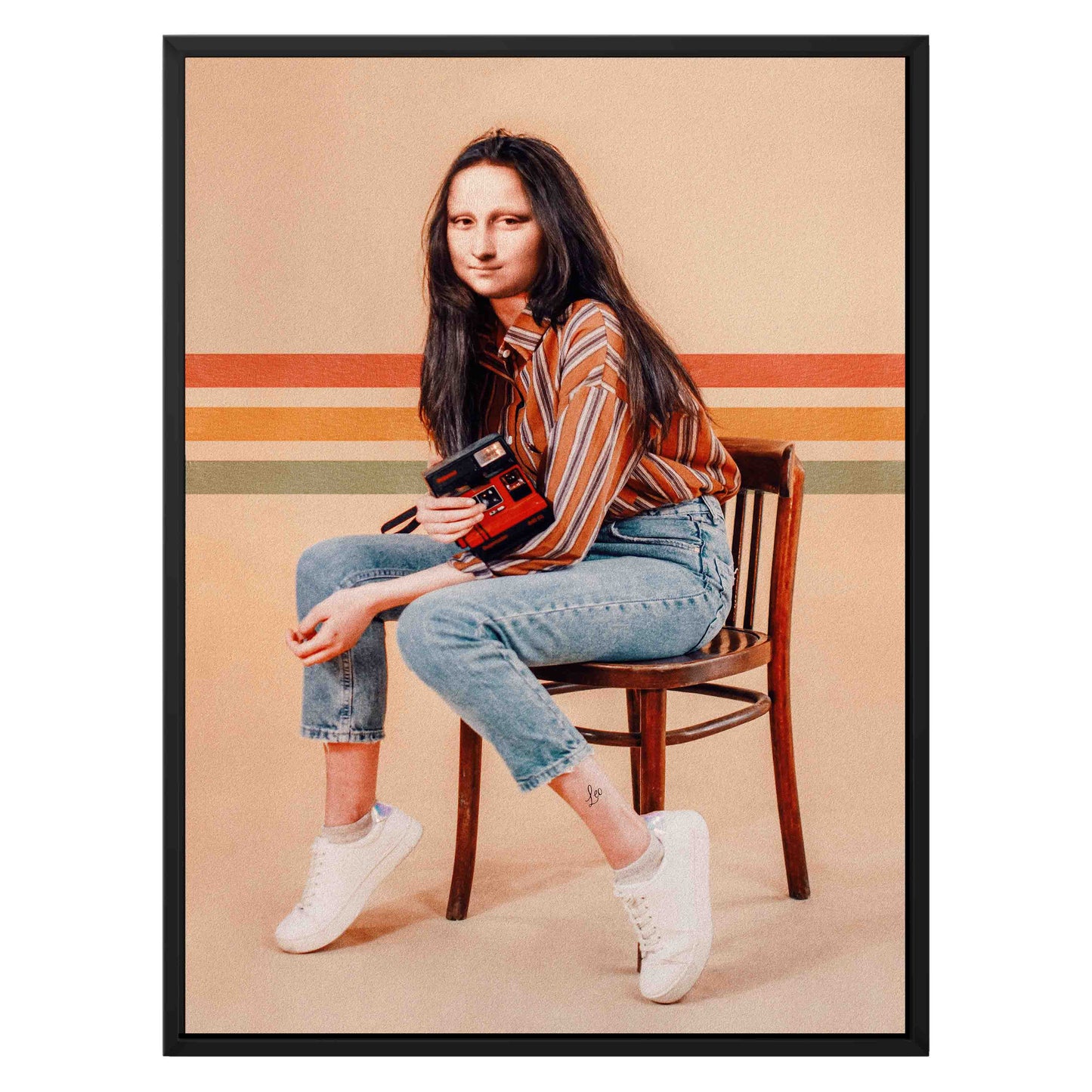 RETRO MONA | CANVAS