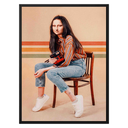 RETRO MONA | CANVAS