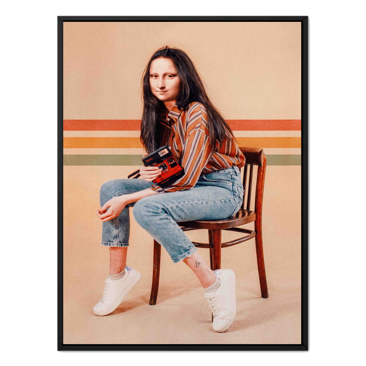 RETRO MONA | CANVAS