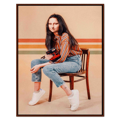 RETRO MONA | CANVAS