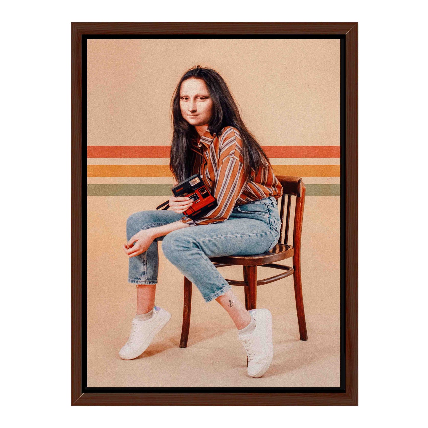RETRO MONA | CANVAS
