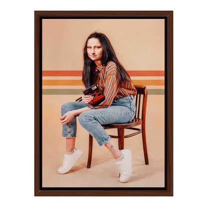 RETRO MONA | CANVAS