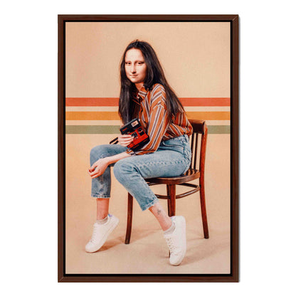 RETRO MONA | CANVAS