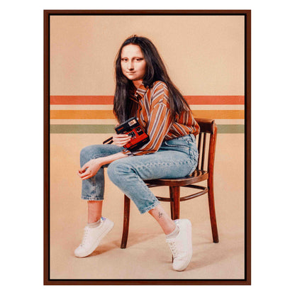 RETRO MONA | CANVAS