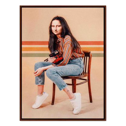 RETRO MONA | CANVAS