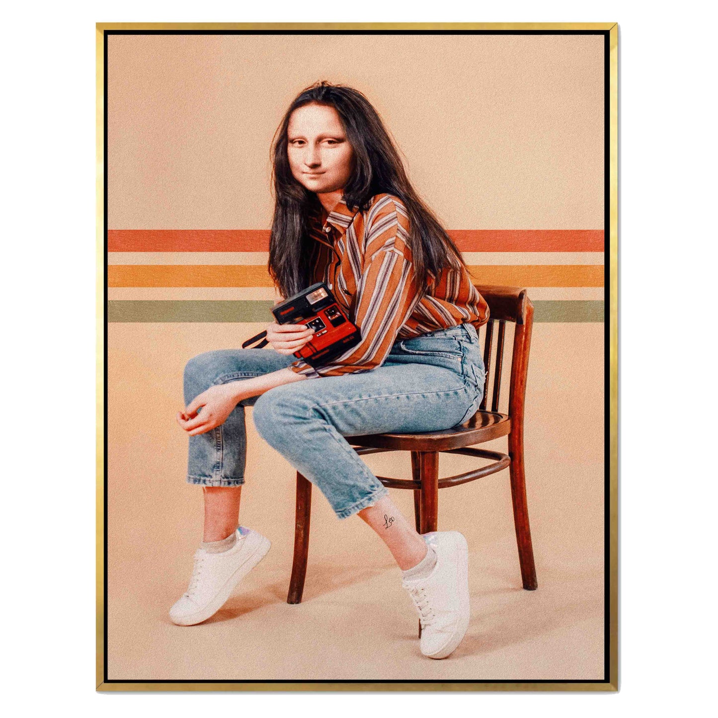 RETRO MONA | CANVAS