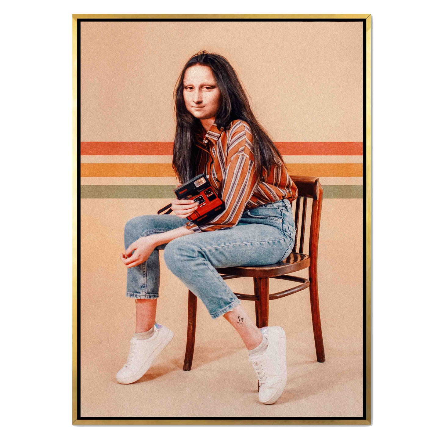 RETRO MONA | CANVAS