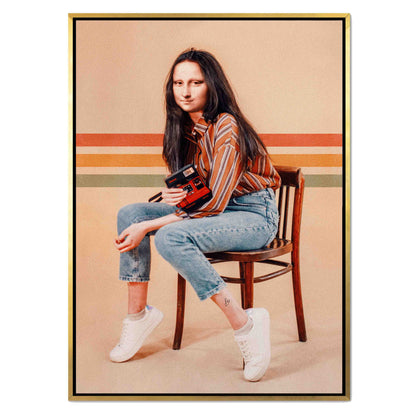 RETRO MONA | CANVAS