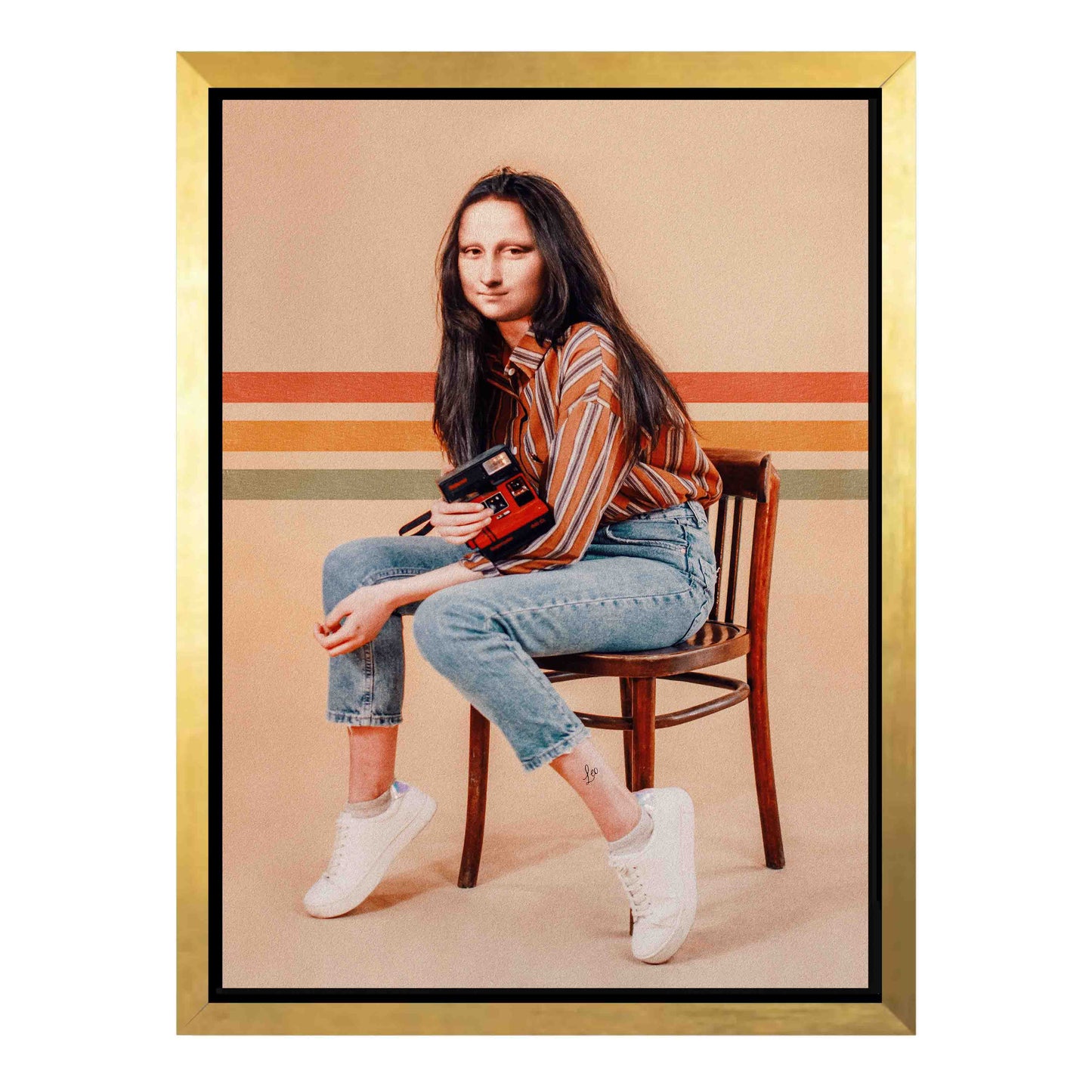 RETRO MONA | CANVAS