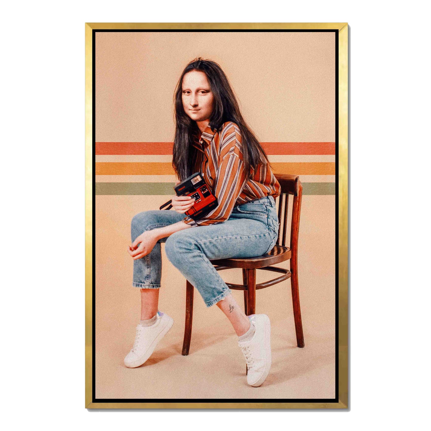 RETRO MONA | CANVAS