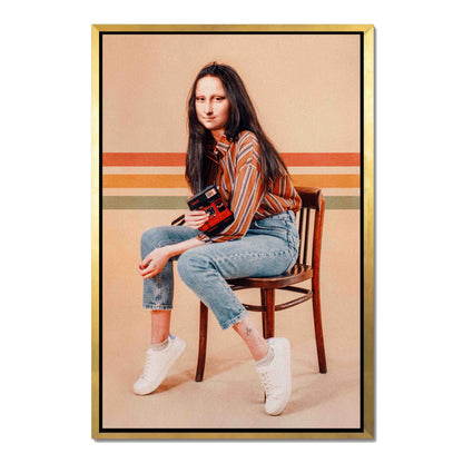RETRO MONA | CANVAS