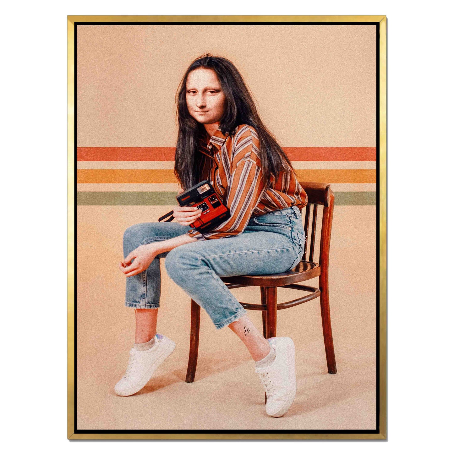 RETRO MONA | CANVAS